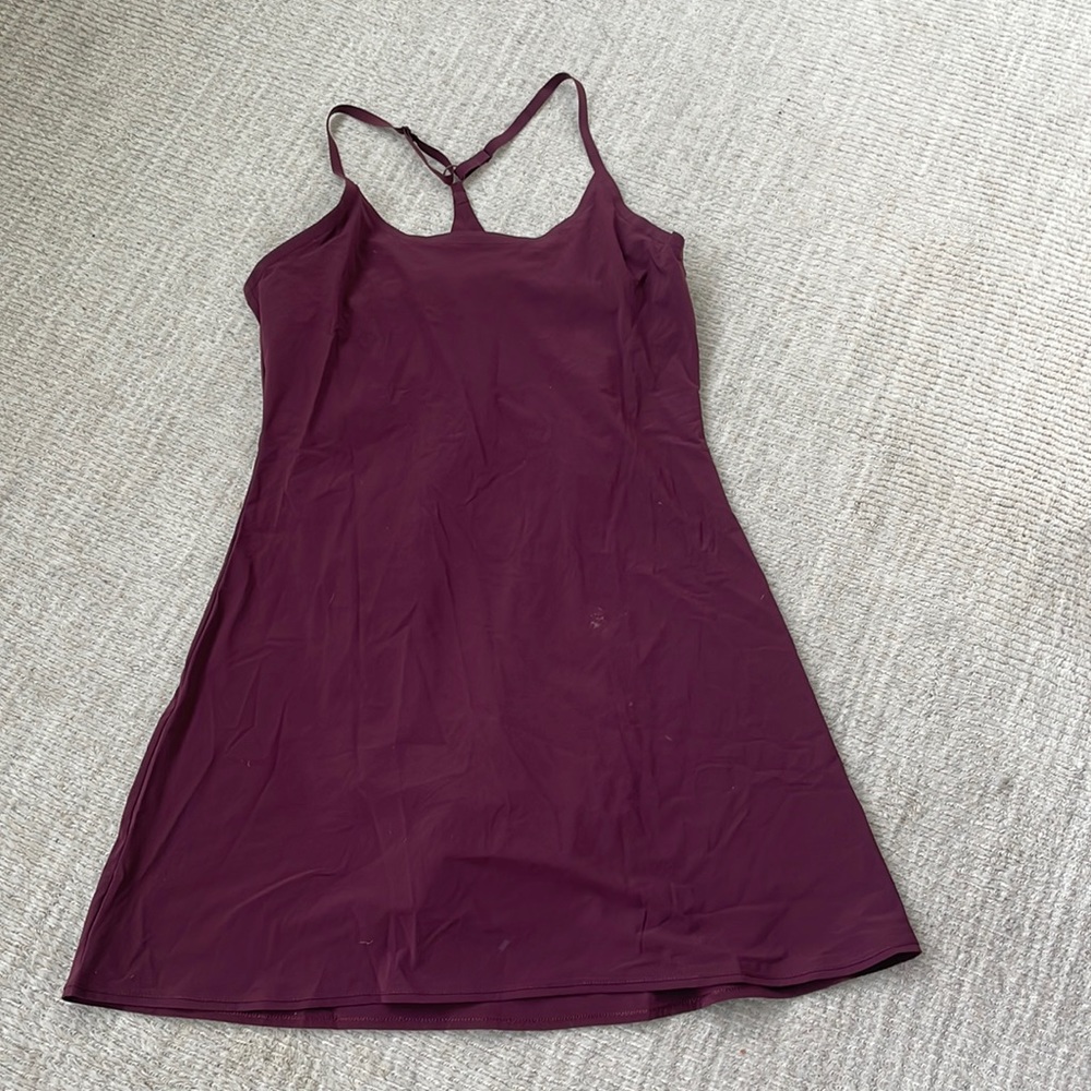Maroon Outdoor Voices Tennis Dress